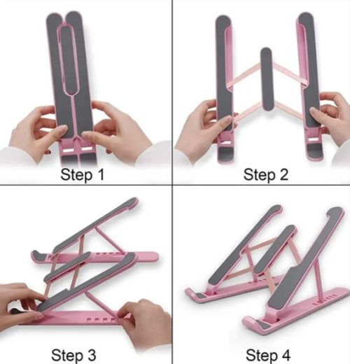 Adjustable Foldable Laptop Stand - Image 4