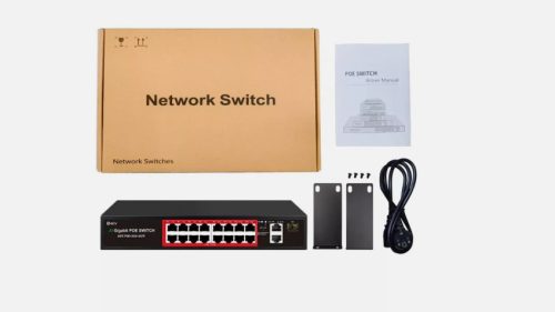 16-Port PoE Switch with 2 SFP Uplink Ports - Image 5